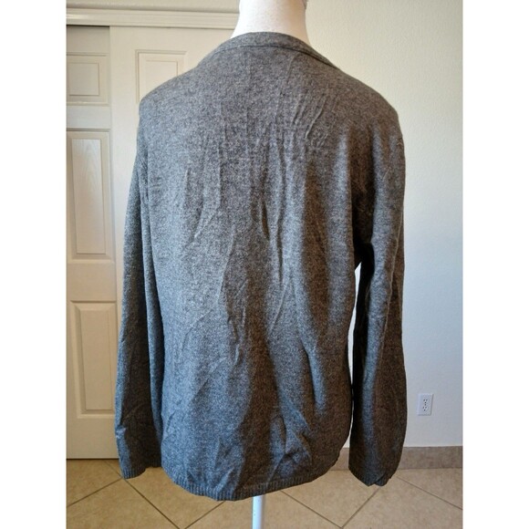 Maria Di Ripabianca Sweater Womens Cashmere Cardigan Gray V-neck Long Sleeve 10 - Picture 3 of 15